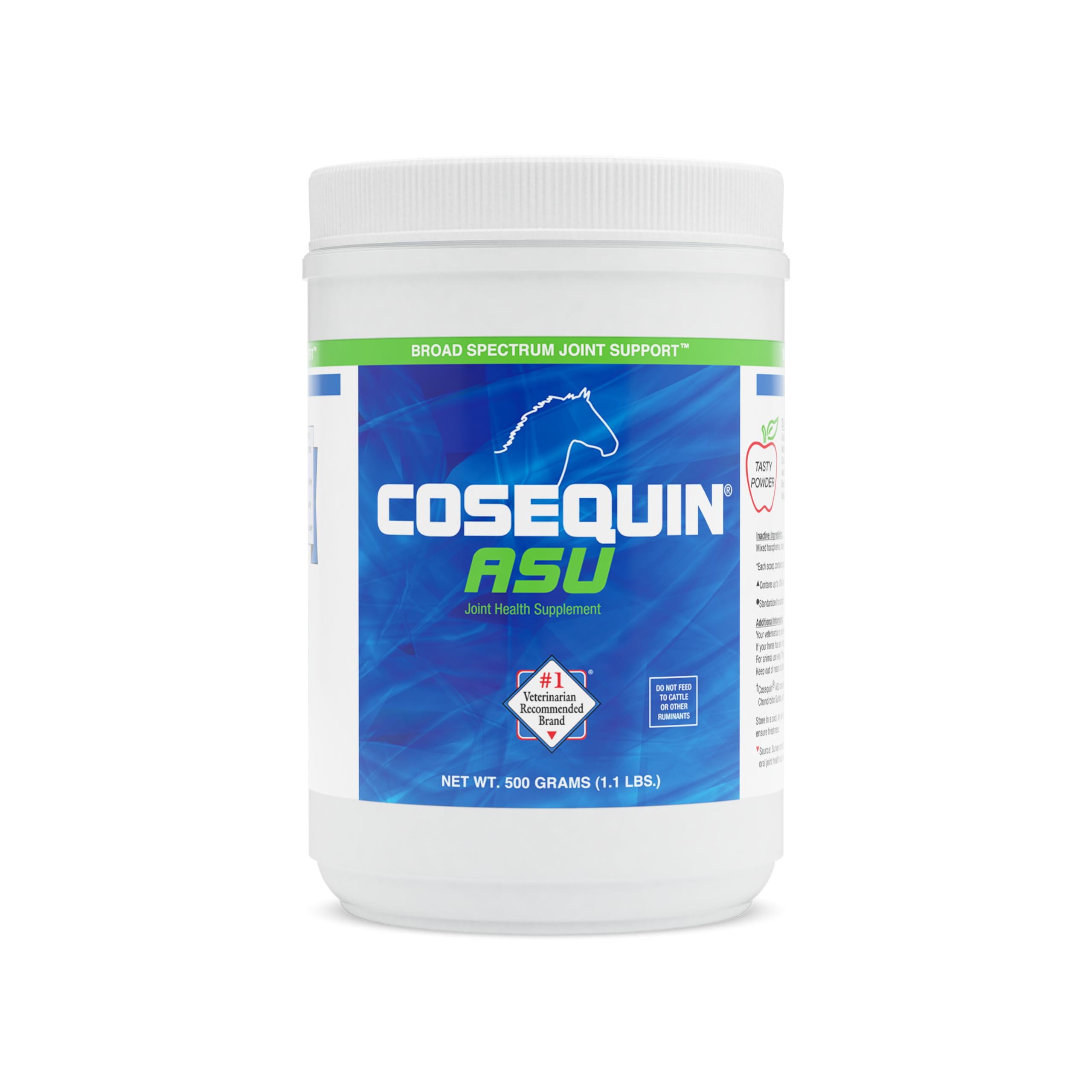 Cosequin ASU poudre articulations chevaux: soutien potentiel pour la mobilité quotidienne.