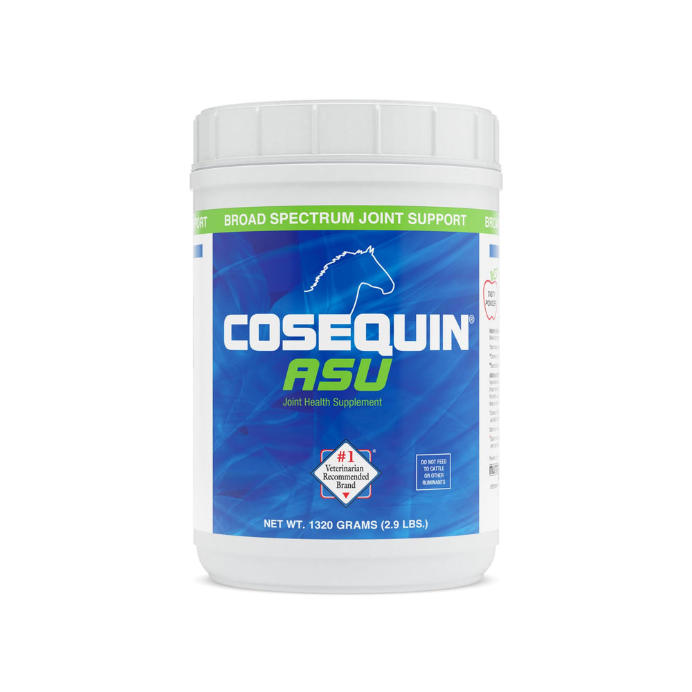 Nutramax Cosequin ASU – bouteille du complément, soutien potentiel des articulations équines.
