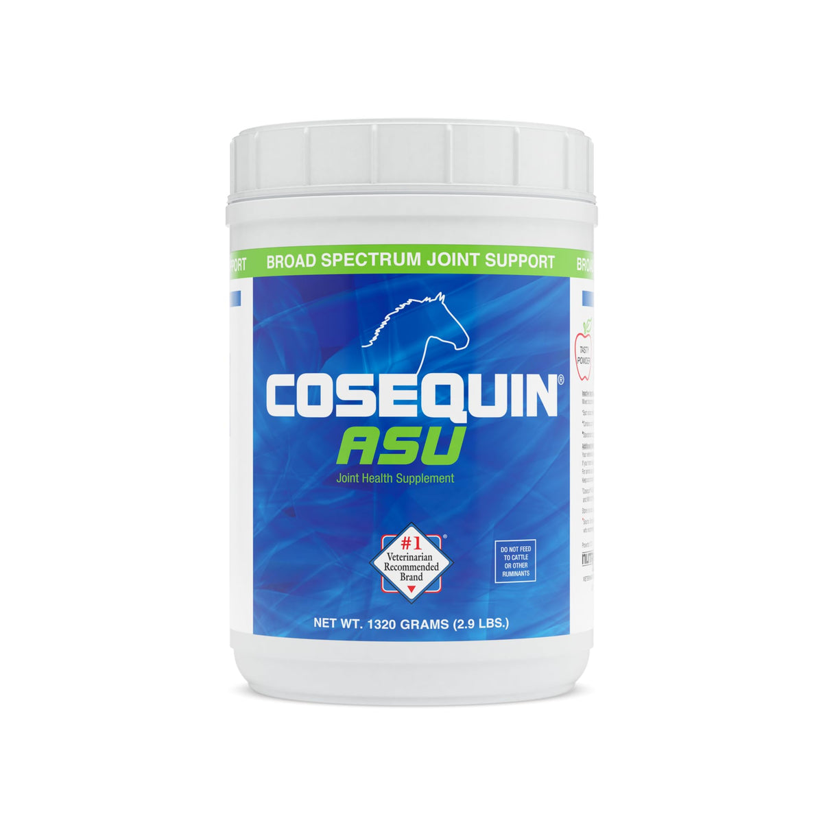 Nutramax Cosequin ASU – bouteille du complément, soutien potentiel des articulations équines.