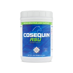 Nutramax Cosequin ASU – bouteille du complément, soutien potentiel des articulations équines.