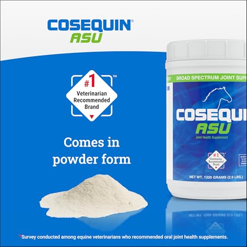 Cosequin ASU poudre usage quotidien: facile à mélanger et à administrer.