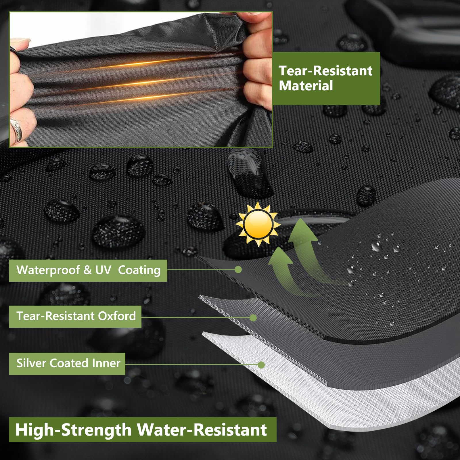 COSHNIBI coutures renforcées pour une protection durable