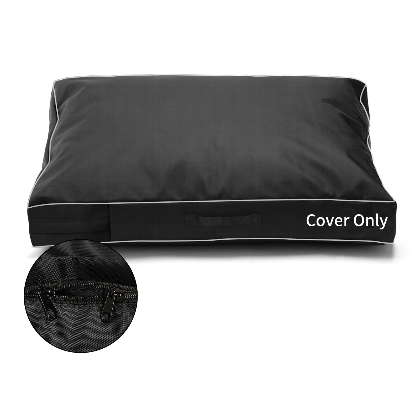 COSHNIBI couverture-lit chien 54x44-4h noir protège le matelas.