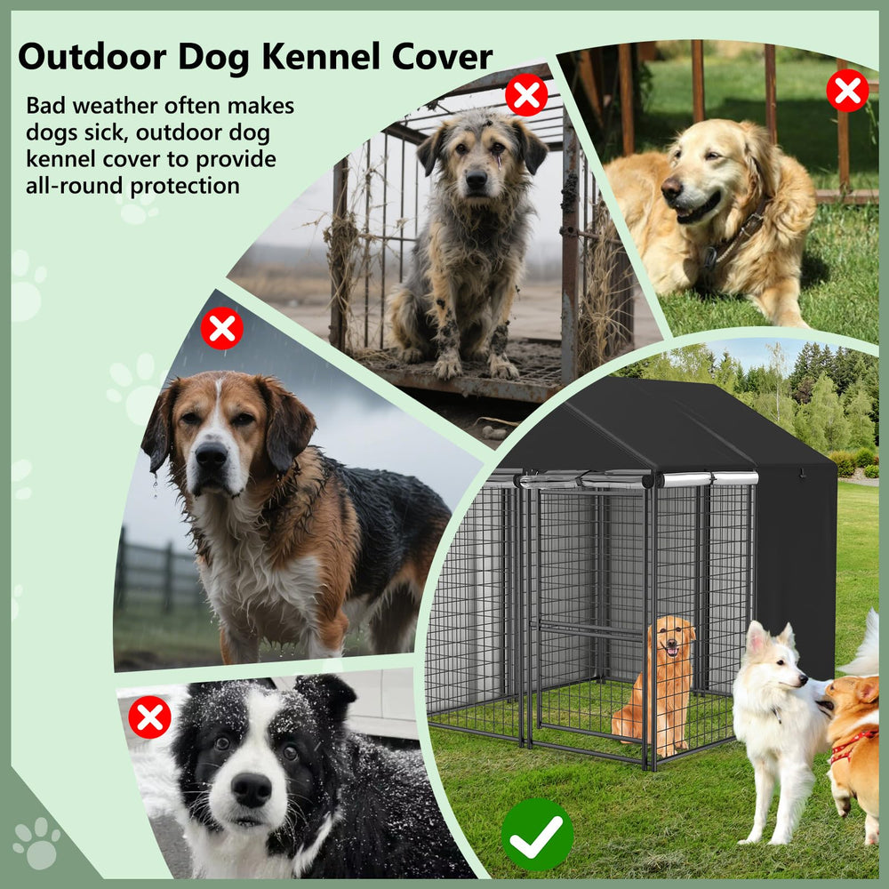 COSHNIBI housse chenil 4x4 résistant UV, protection solaire.