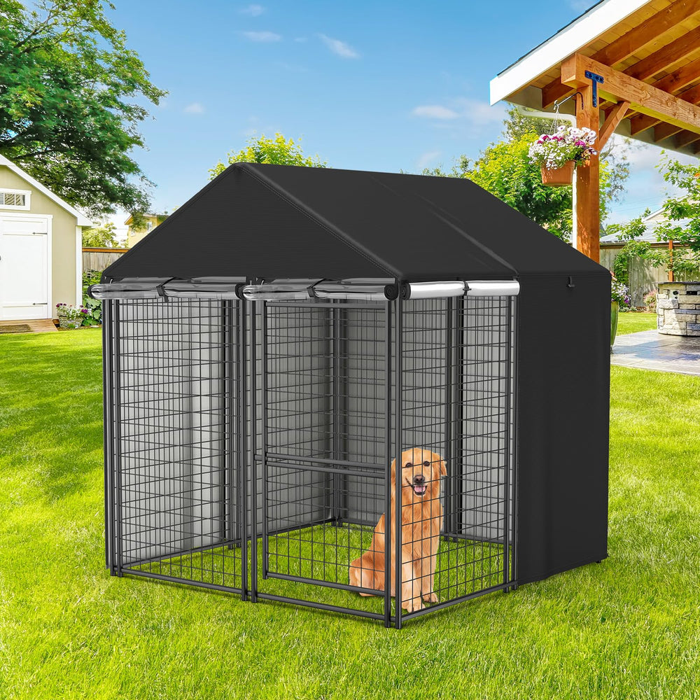 COSHNIBI housse chenil 4x4 sac de rangement inclus, stockage facile.