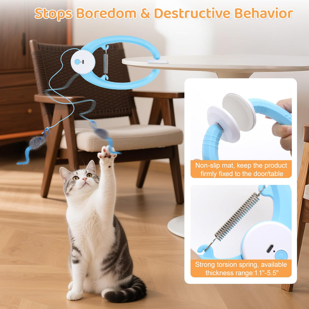 COSOWO corde-elastique ajustable, installation aisée pour des séances de jeu.
