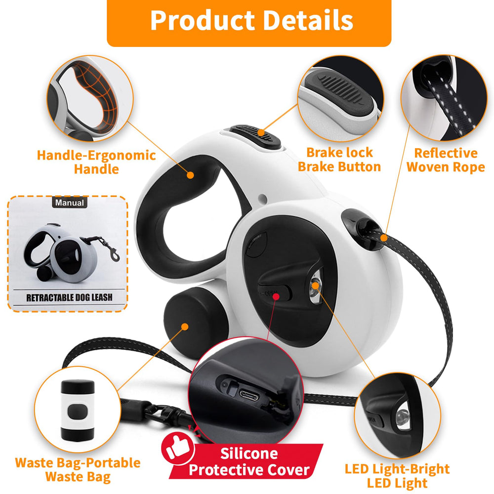COSOWO lampe LED performante, visibilité accrue lors des sorties.
