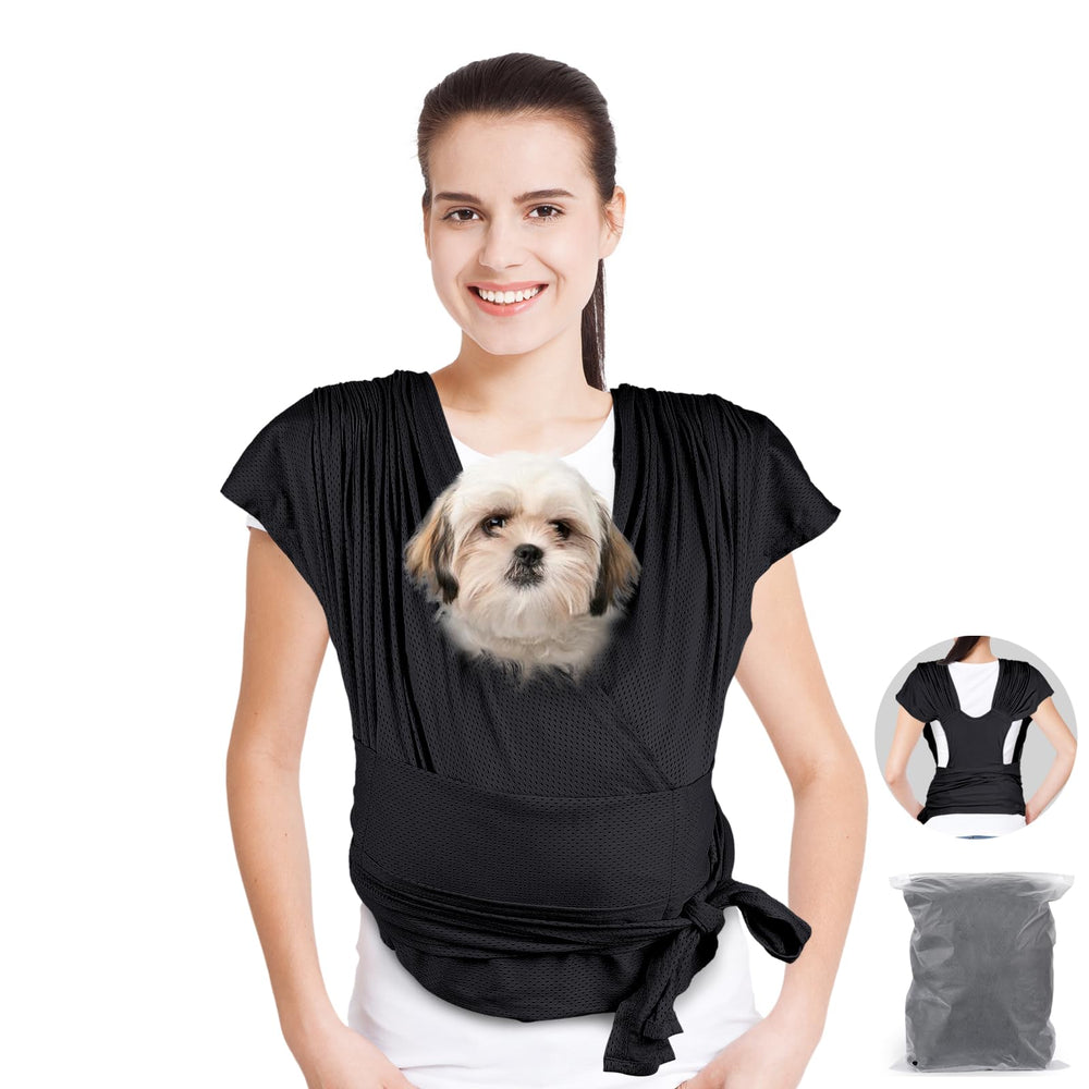 Cosylive porte-chien petit – vue avant, pratique pour sorties quotidiennes.