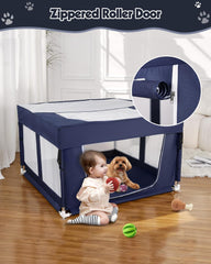 Cosyumhy parc chiot assemblage sans outils — montage rapide et pratique.