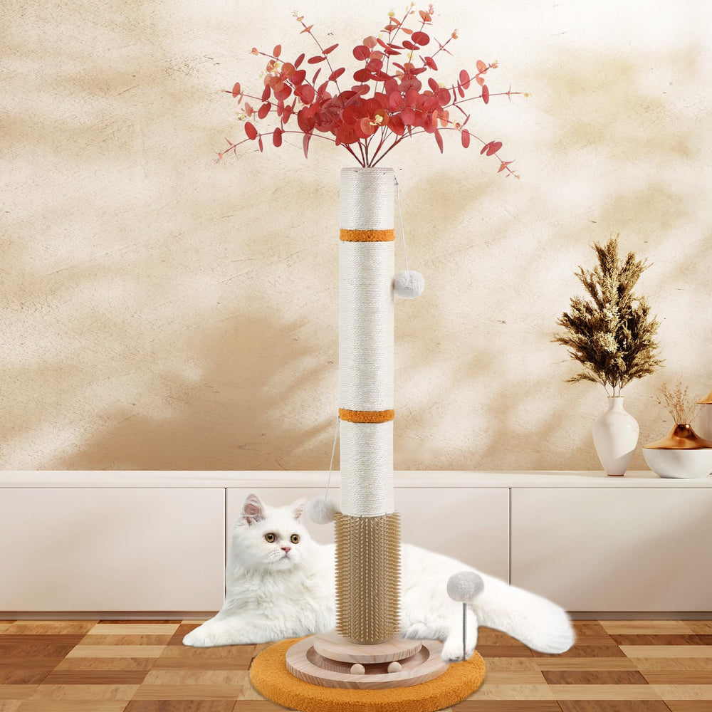 COUNER Arbre à chat 4-en-1 pour divertissement et exercice quotidien.