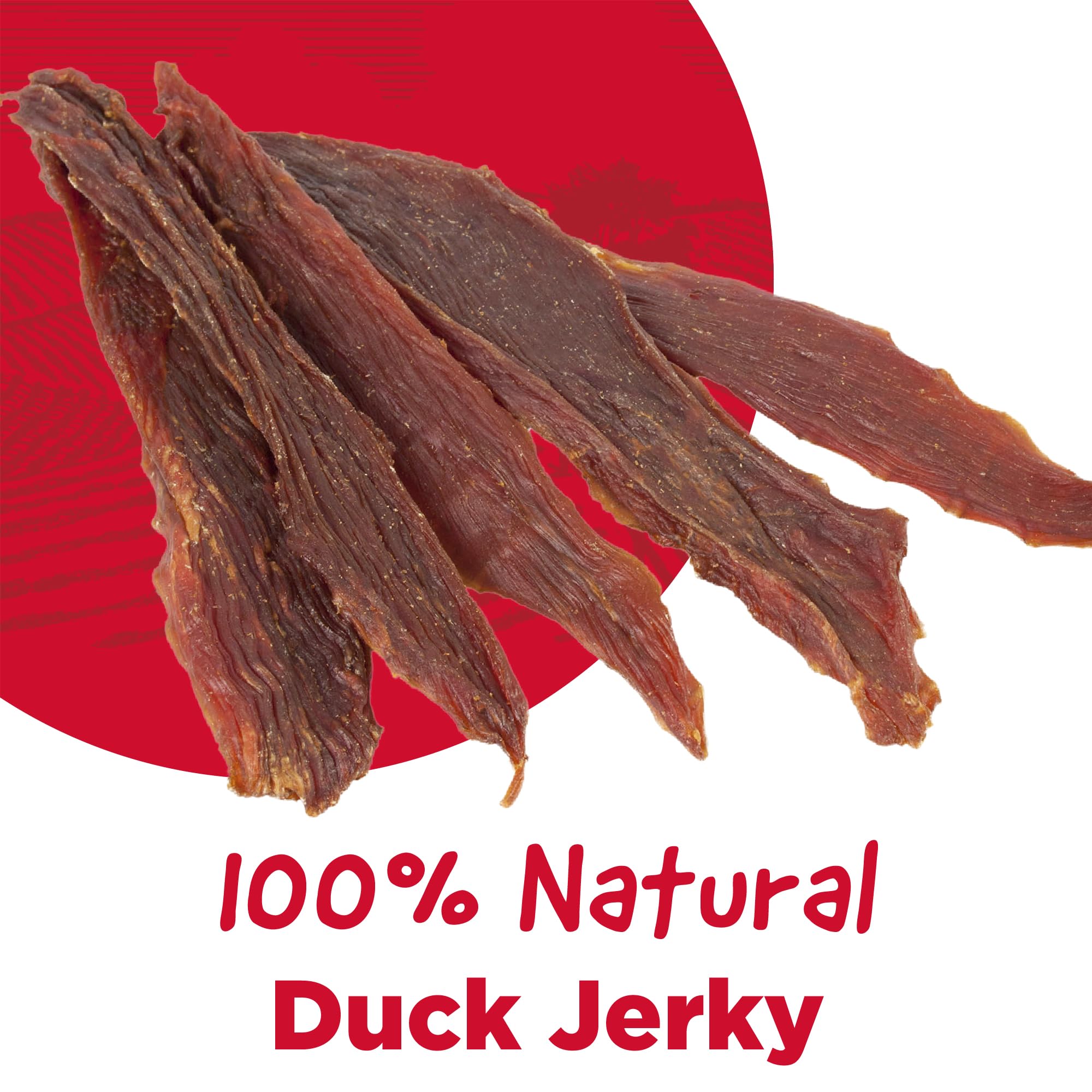 Country Kitchen Canard Viande Séchée Tenders, protéines élevées pour soutenir les muscles.