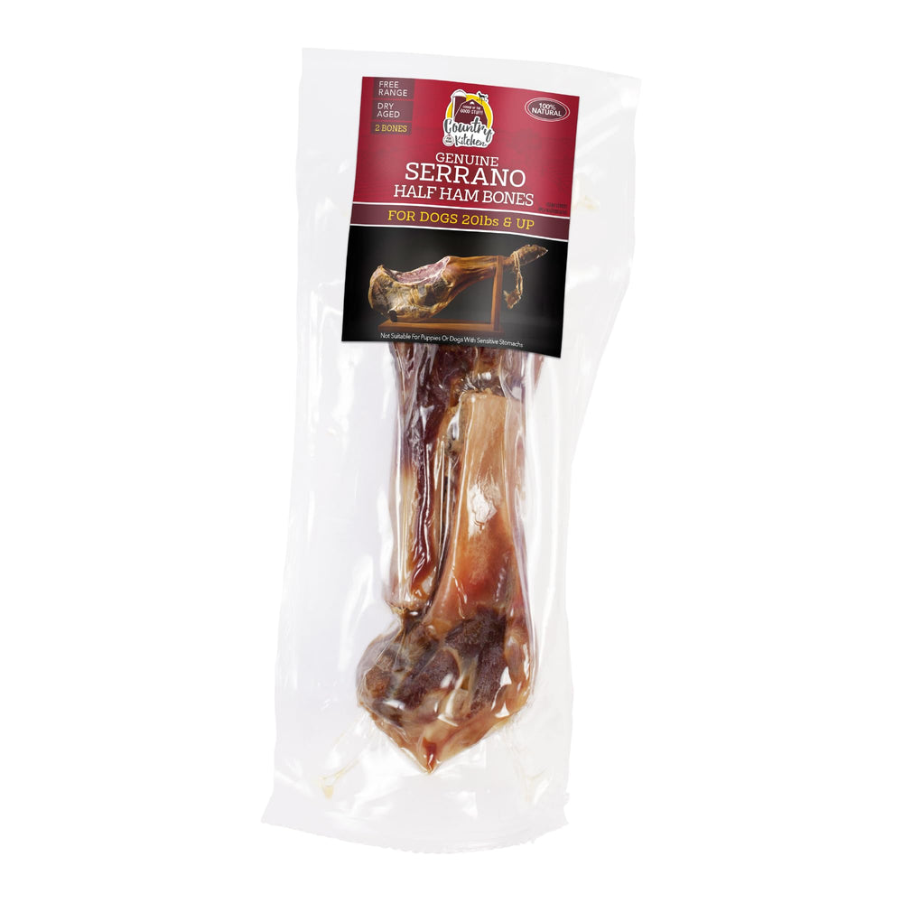 Country Kitchen os-jambon-serrano-mega-entier, OS naturel idéal pour mastiquer durablement.