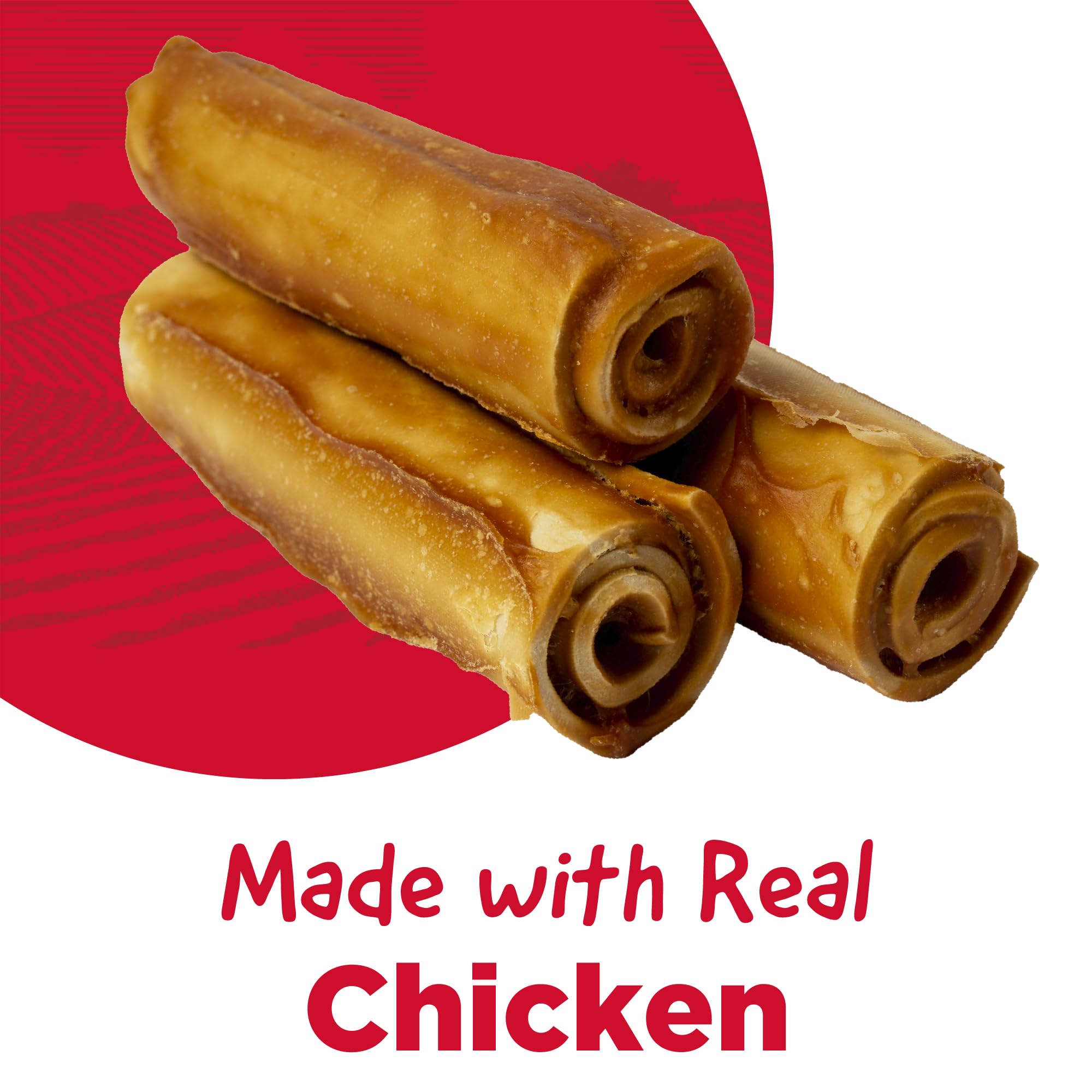 Country Kitchen: os-poulet-sans-cuir – texture prête à mâcher par chiens moyens.