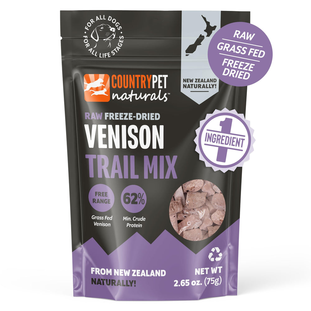CountryPet Naturals usage topping pour chien, appétit rehaussé sans crumbles.
