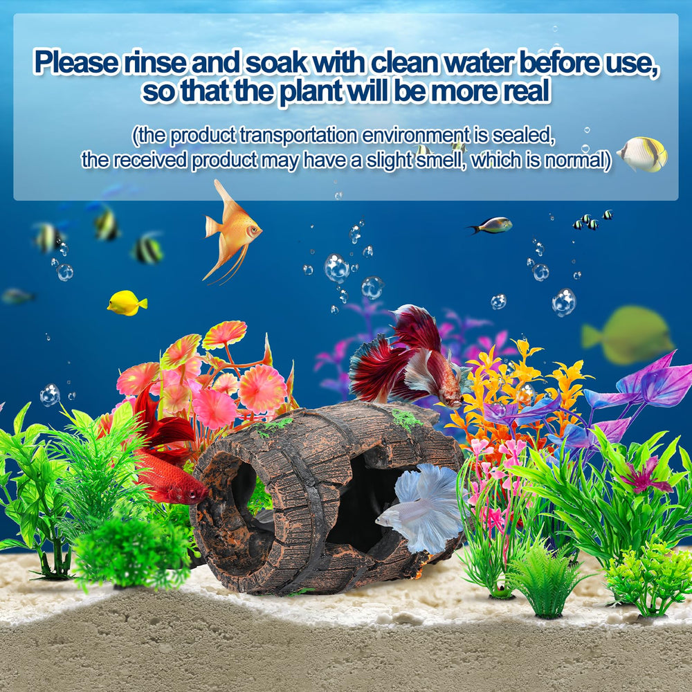 CousDUoBe décor habitat refuge naturel pour poissons