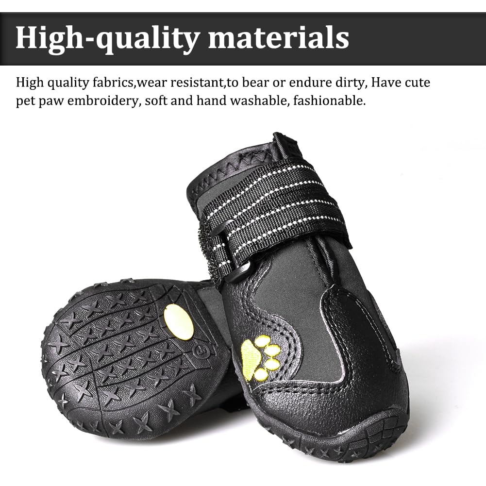 Bottes imperméables CovertSafe& pour chien, protège les pattes contre la pluie