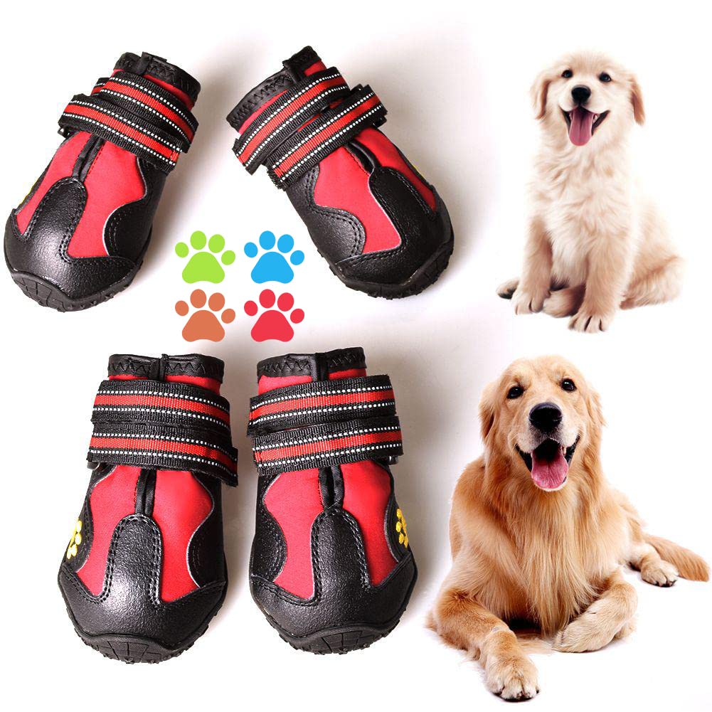 Bottes CovertSafe& pour chien: vue générale, adaptées pour l'extérieur et l'aventure.