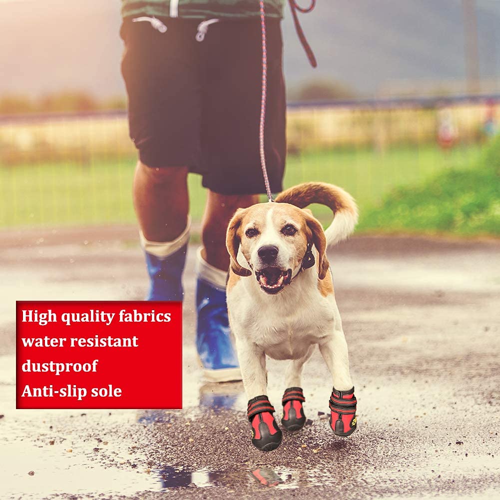 Bottes CovertSafe& usage extérieur pour chiens de taille moyenne à grande.