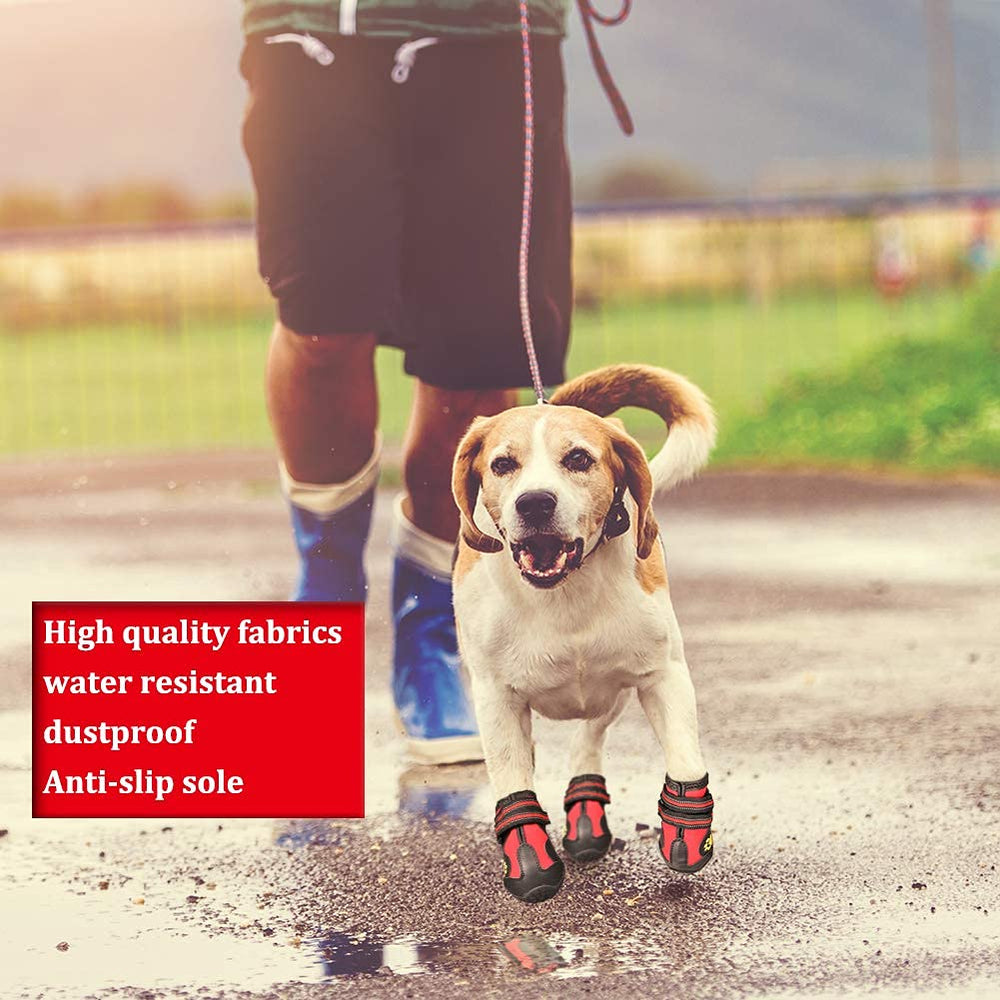 Bottes CovertSafe& usage extérieur pour chiens de taille moyenne à grande.