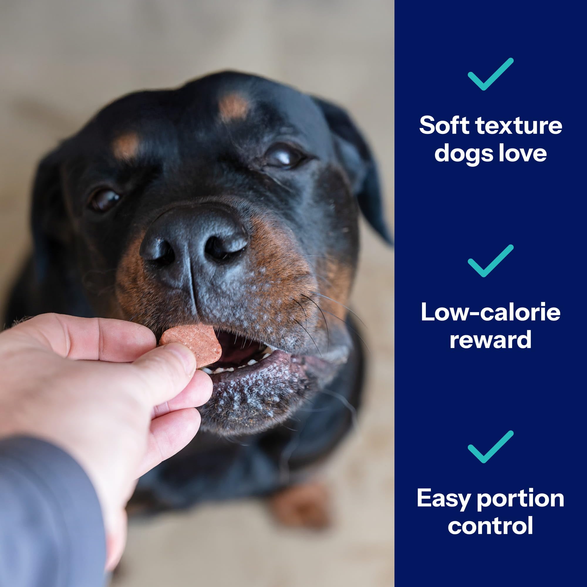 Covetrus Nutrisential Lean Treats – formule faible en gras pour un snack adapté.