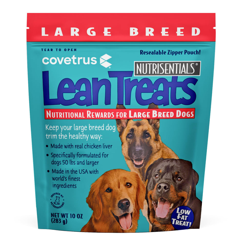 Nutrisential Covetrus – bouchées poulet tendres pour grands chiens, faciles à mâcher.