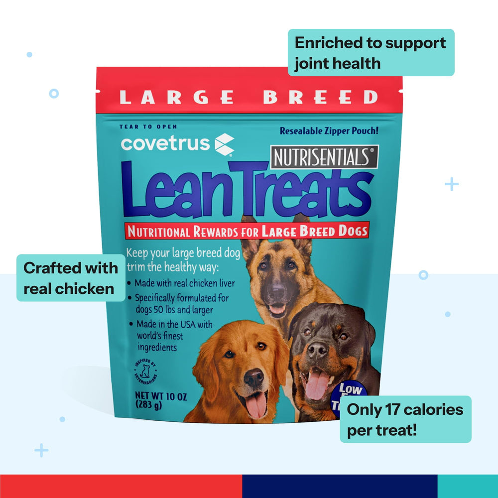 Texture douce favorisant la mastication pour chiens Covetrus Nutrisential.