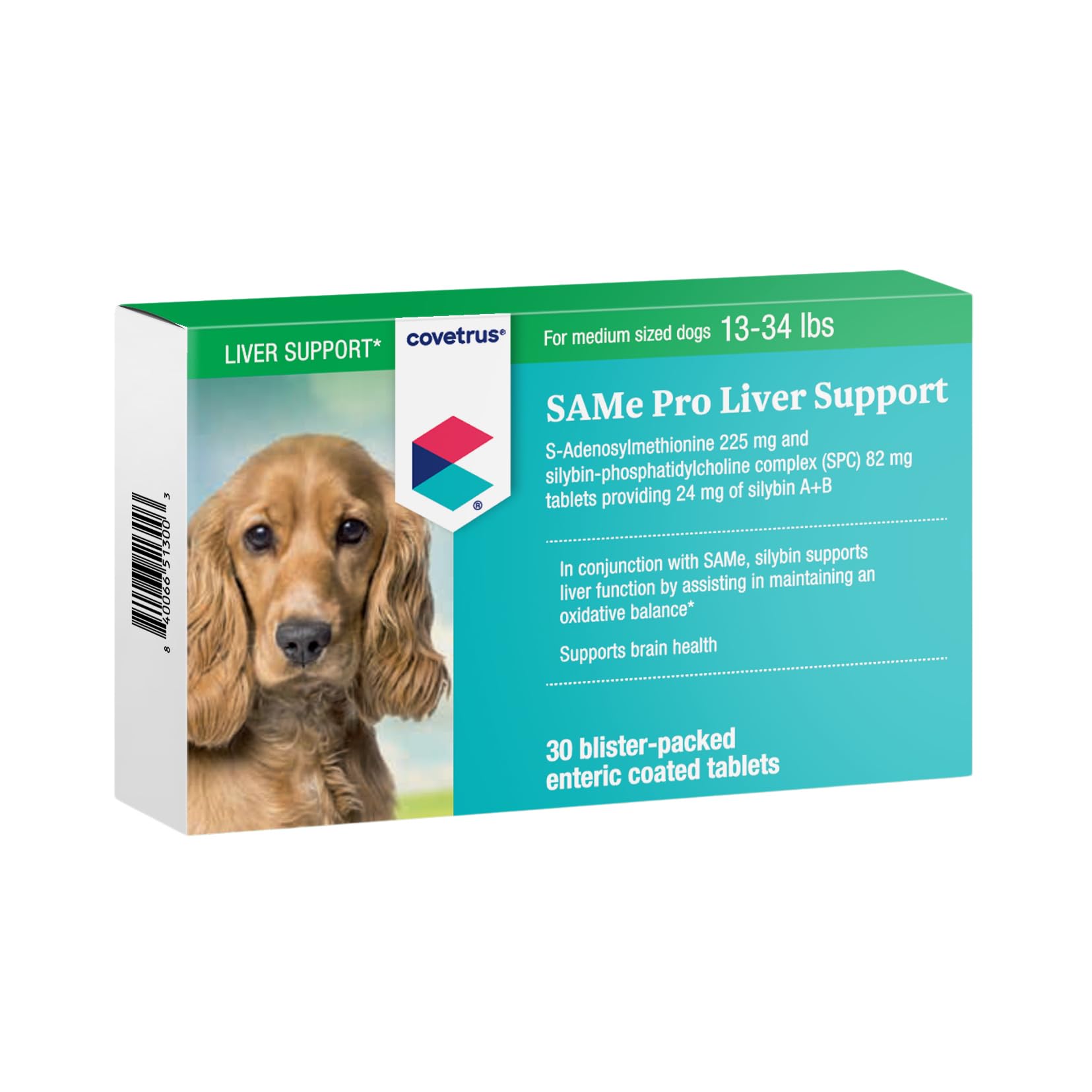 Covetrus Same Pro soutient le foie du chien – bouteille facile à utiliser.
