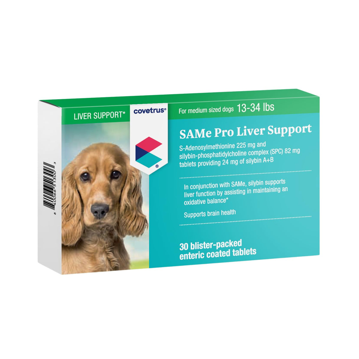 Covetrus Same Pro soutient le foie du chien – bouteille facile à utiliser.