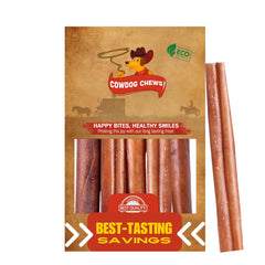 Cowdog Chews bully-stick inodore — bâton sans Odeur pour chiens sensibles