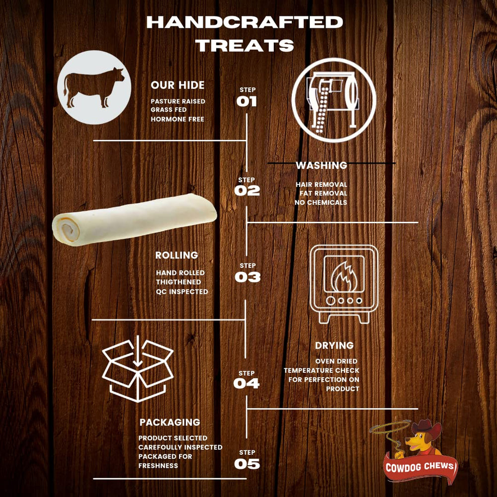 Cowdog Chews lot pratique, 18 pièces pour sessions de jeu à la maison.