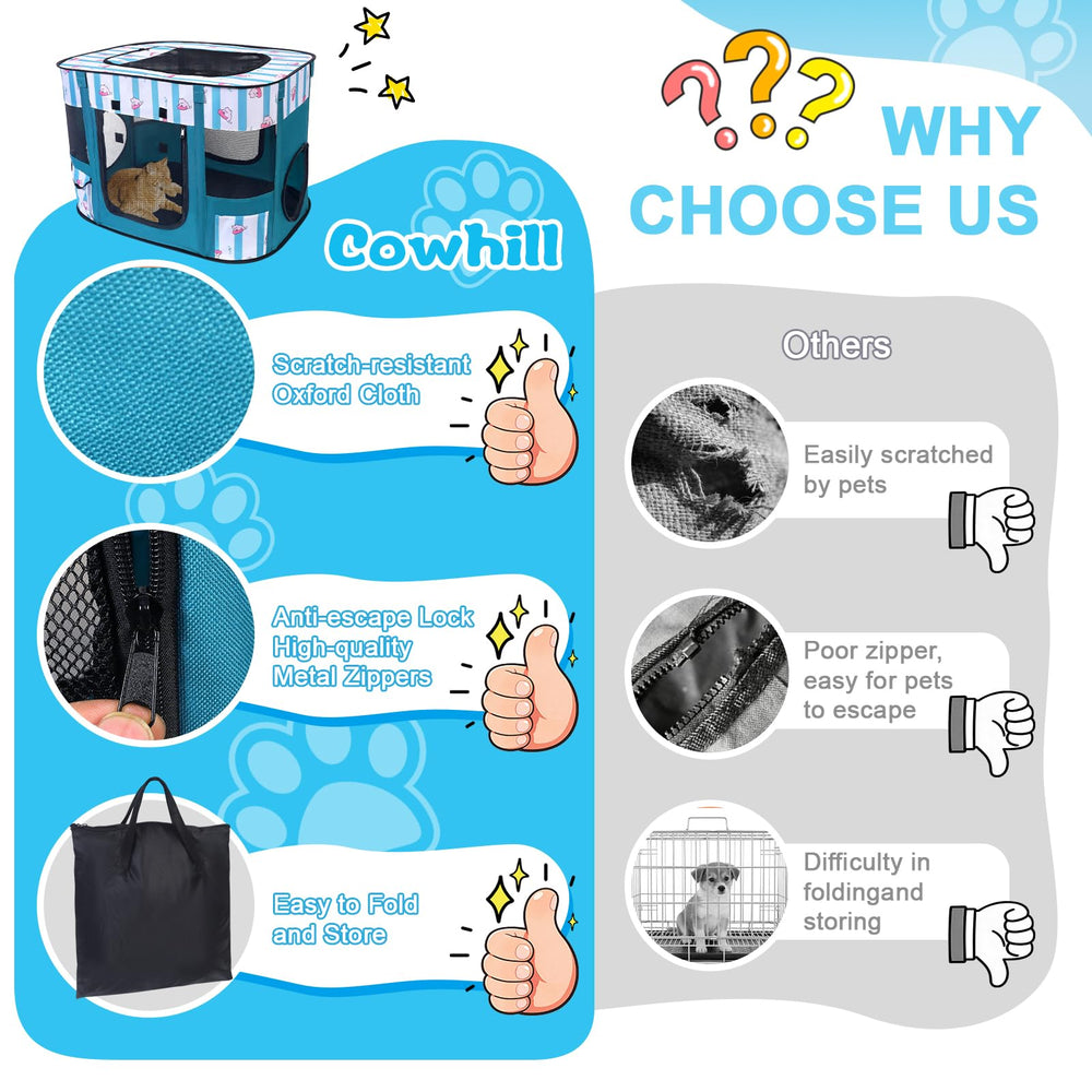 Cowhill Utilisation Chiens et Chats – espace polyvalent pour petits animaux.