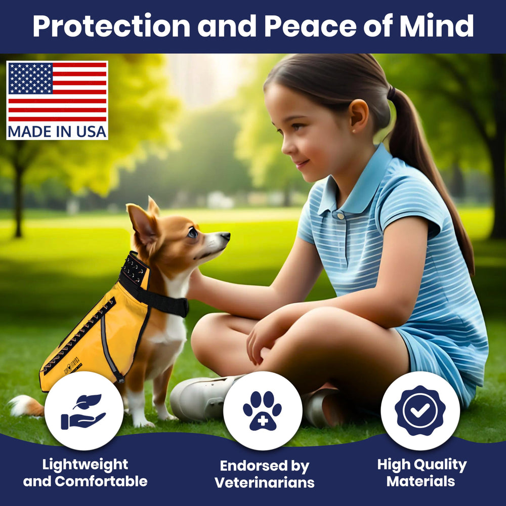 CoyoteVest anneau-attache, guidage simple pendant les sorties.