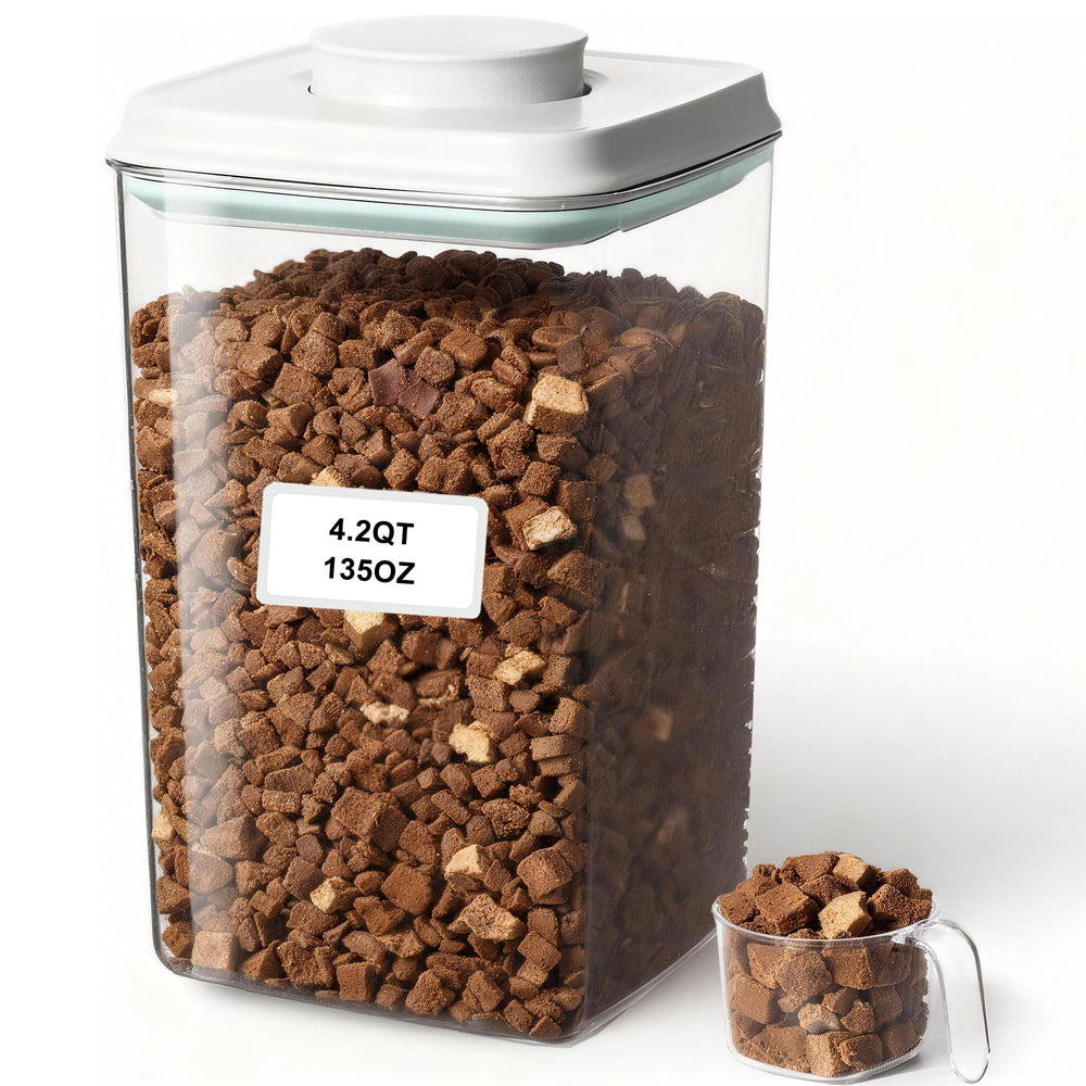 Cozey Daily Conteneur d'aliments avec couvercle à pression pour un accès rapide lors des repas.