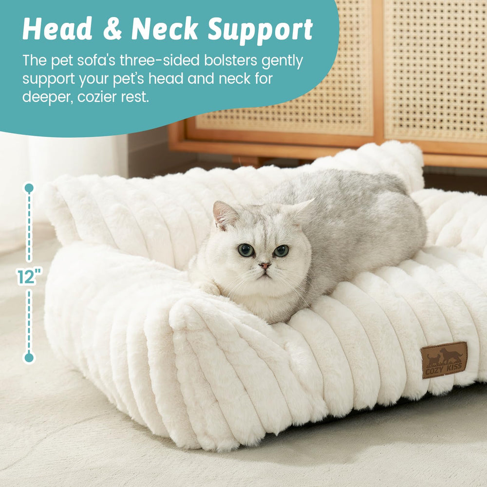 COZY KISS canape-chat-relaxation: espace détente propice au repos profond.