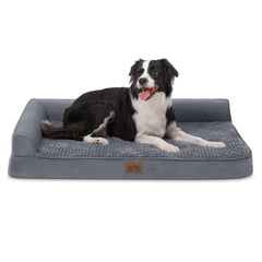 COZY KISS canapé orthopédique xl pour chien; soutien des articulations et confort.