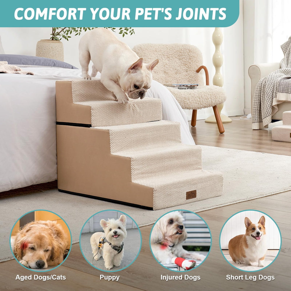 COZY KISS escalier chien housse amovible et lavable en machine