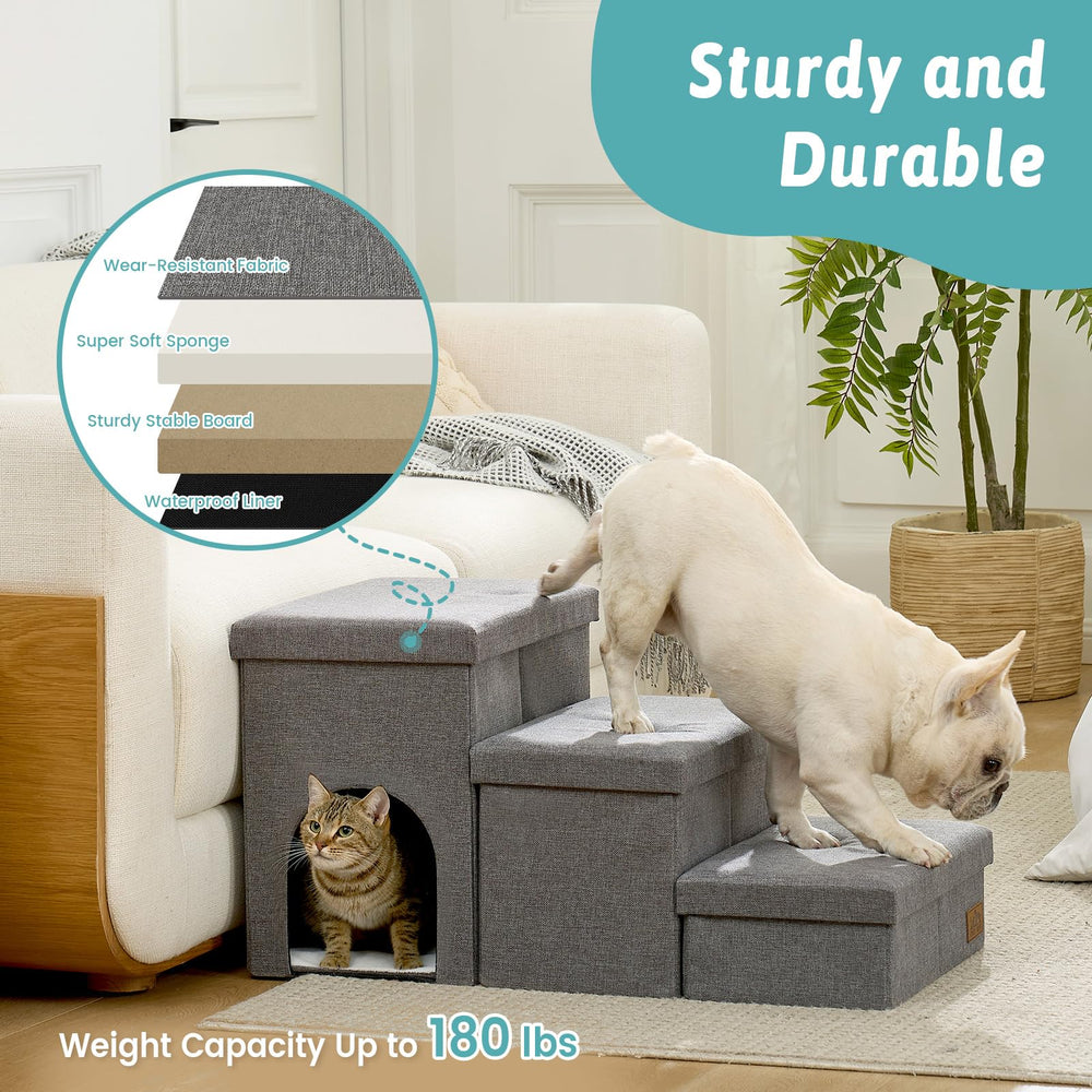 COZY KISS escaliers pliables pour rangement compact et portable