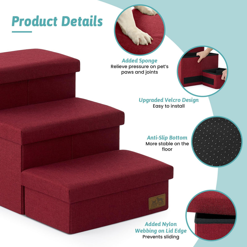 Escalier durable Cozy Kiss avec mousse haute densite pour un confort