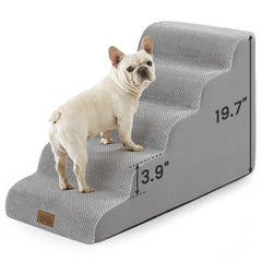 COZY KISS escaliers pour chien petit cinq etapes ouverts, démonstration générale.