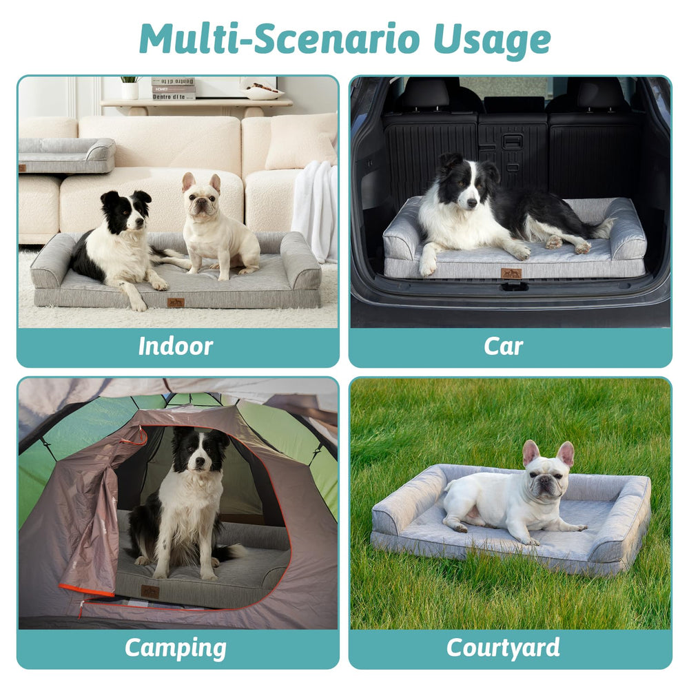 COZY KISS format grand 48x32: espace adapté pour grands chiens.