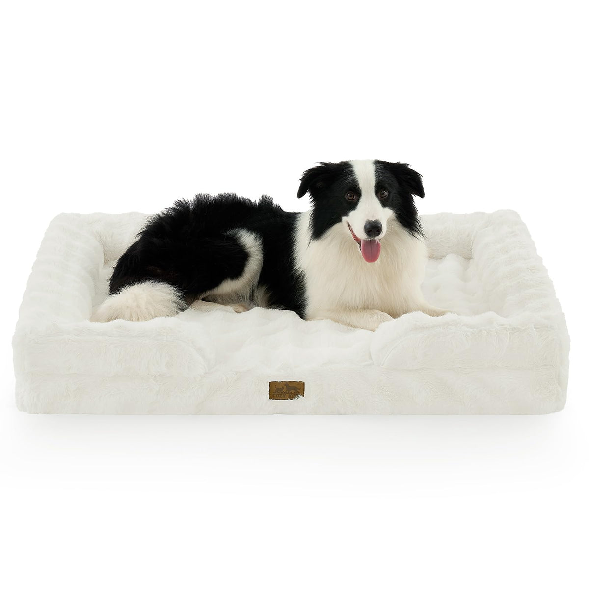 COZY KISS lit orthopedique chien grand 44x32, chaleur et soutien.