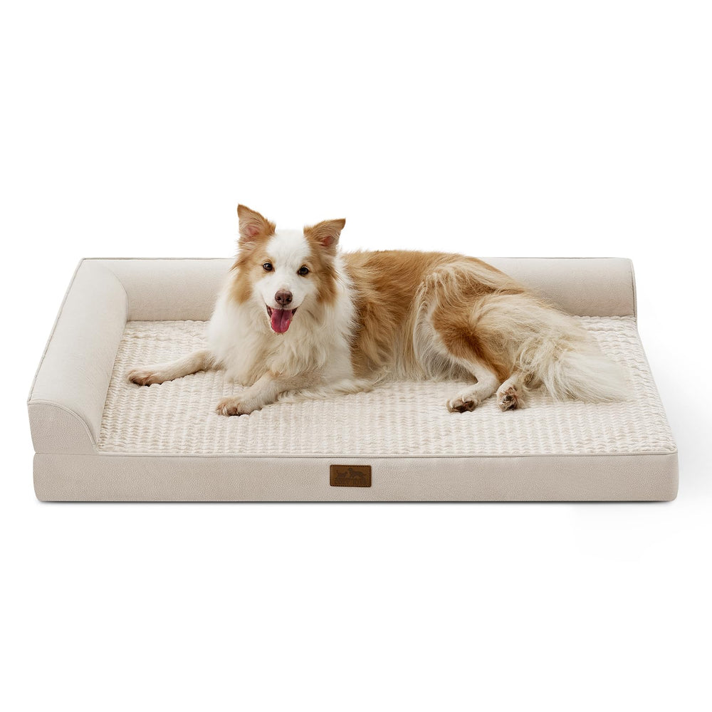 Lit orthopédique COZY KISS XL 44x32 pouces pour grand chien, soutien durable.