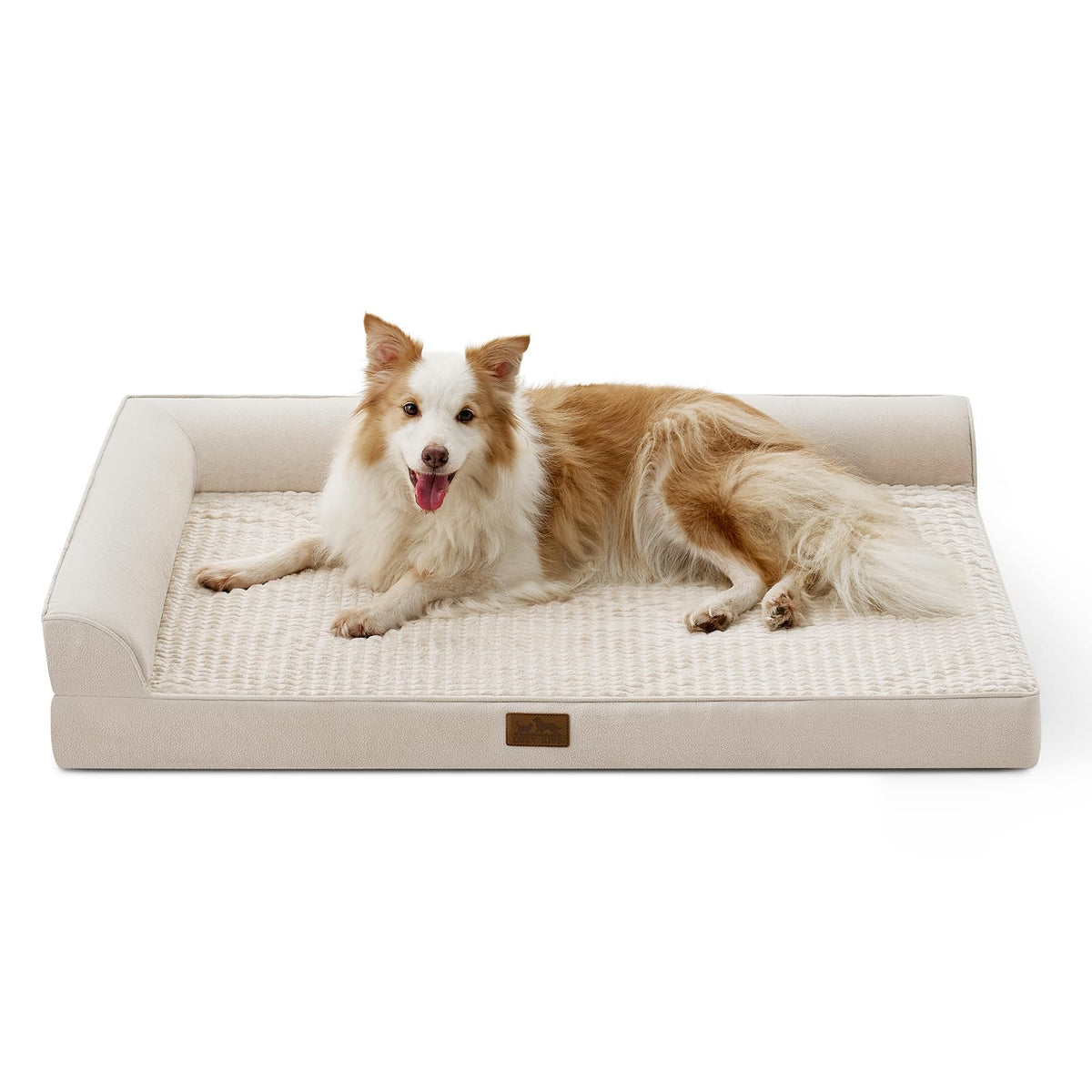 Lit orthopédique COZY KISS XL 44x32 pouces pour grand chien, soutien durable.