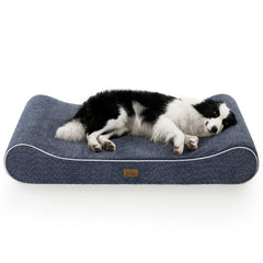 COZY KISS lit orthopédique pour chien XL avec soutien durable.