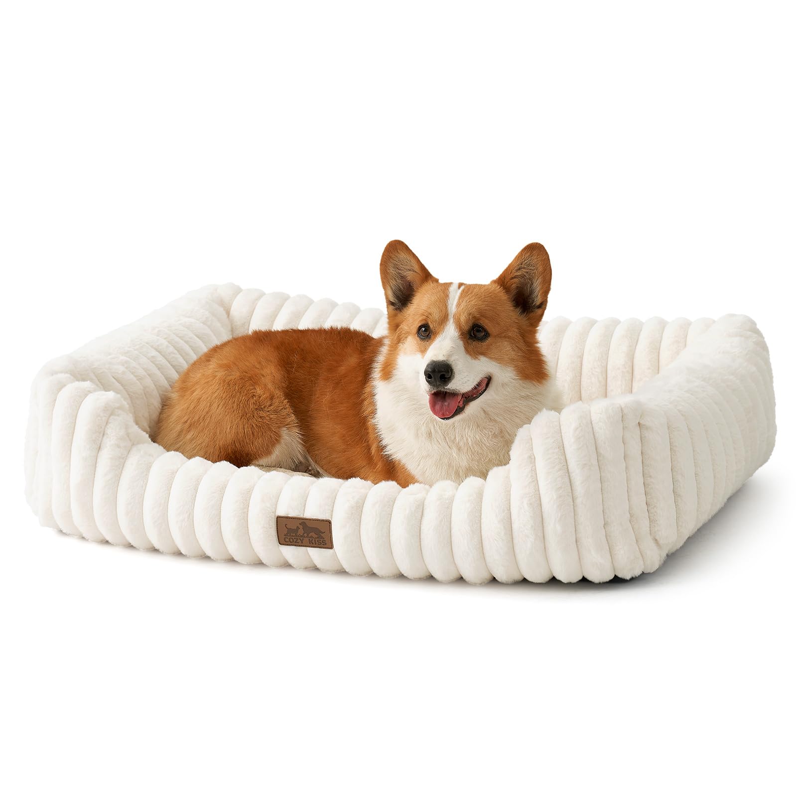 COZY KISS lit orthopédique pour chiens moyens et grands, soutien des articulations.