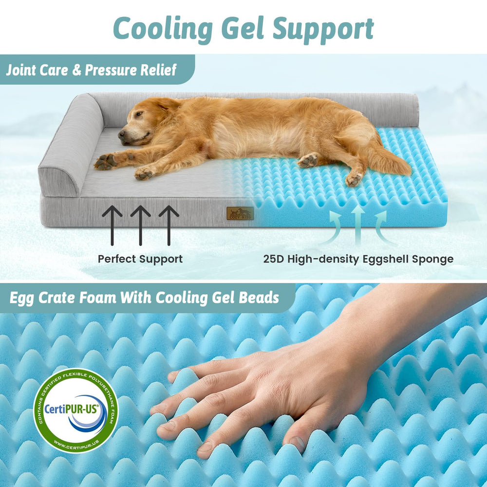 COZY KISS lit pour chiots et chiens agees, confort rassurant