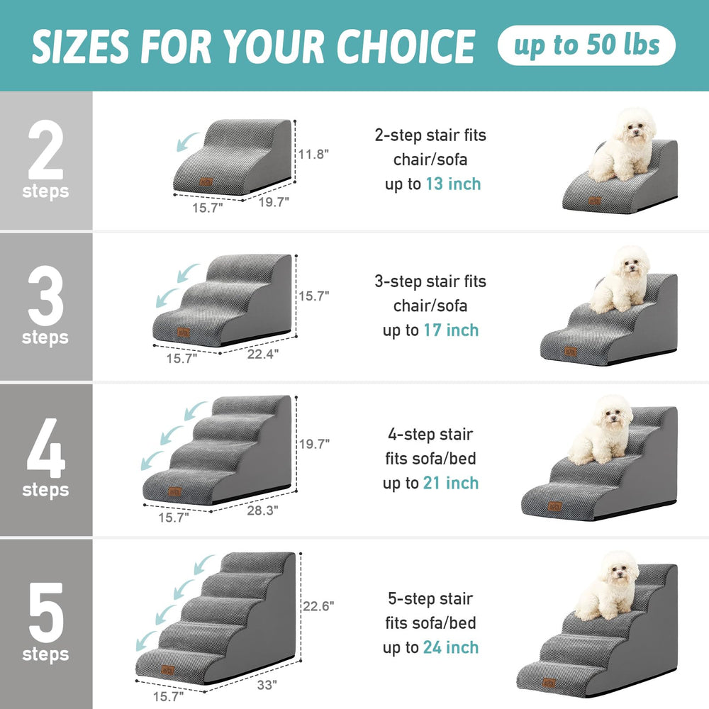 COZY KISS mousse haute densité, soutien solide jusqu'à 80 lb.