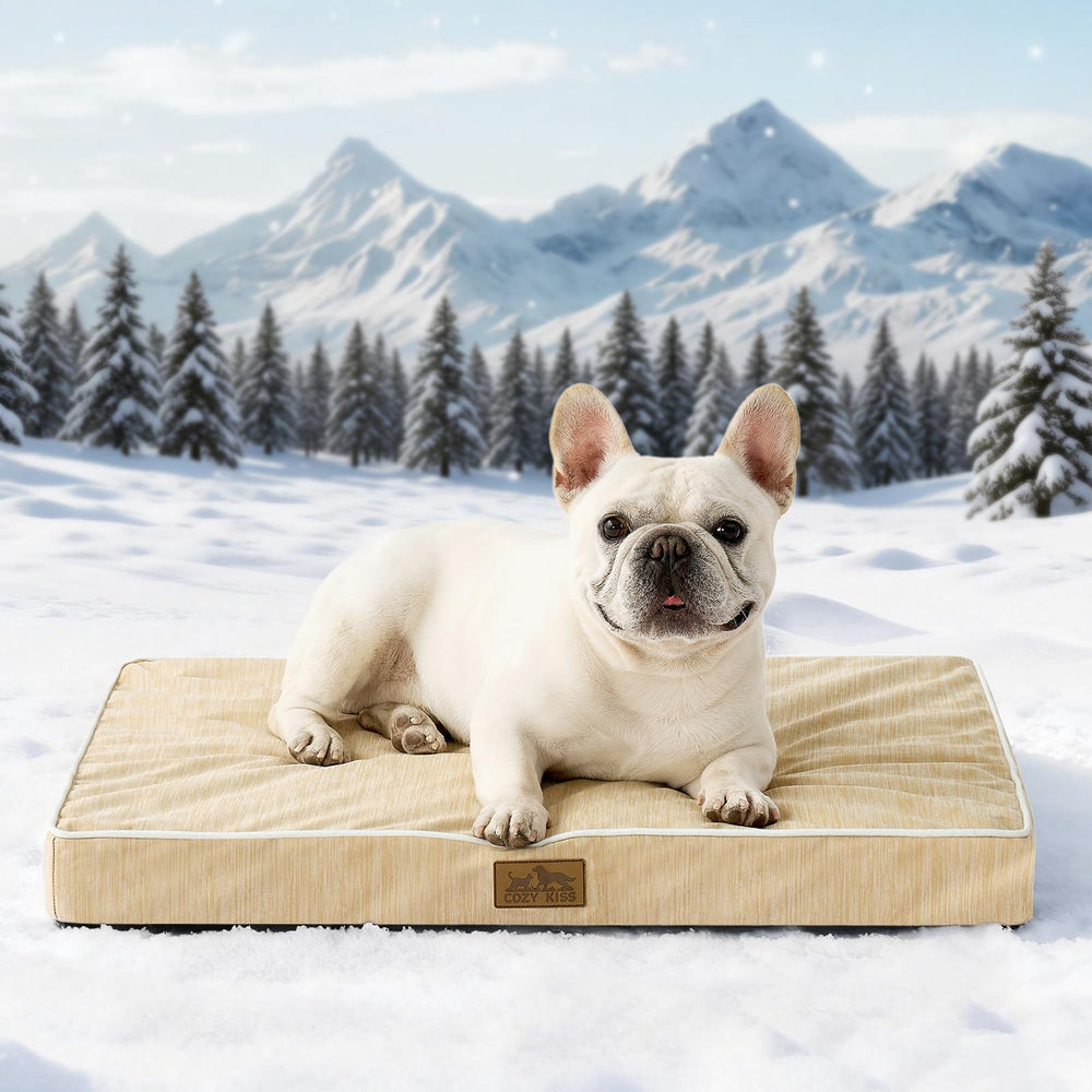 COZY KISS tapis refroidissant pour cage chien, sensation fraîche et confort.
