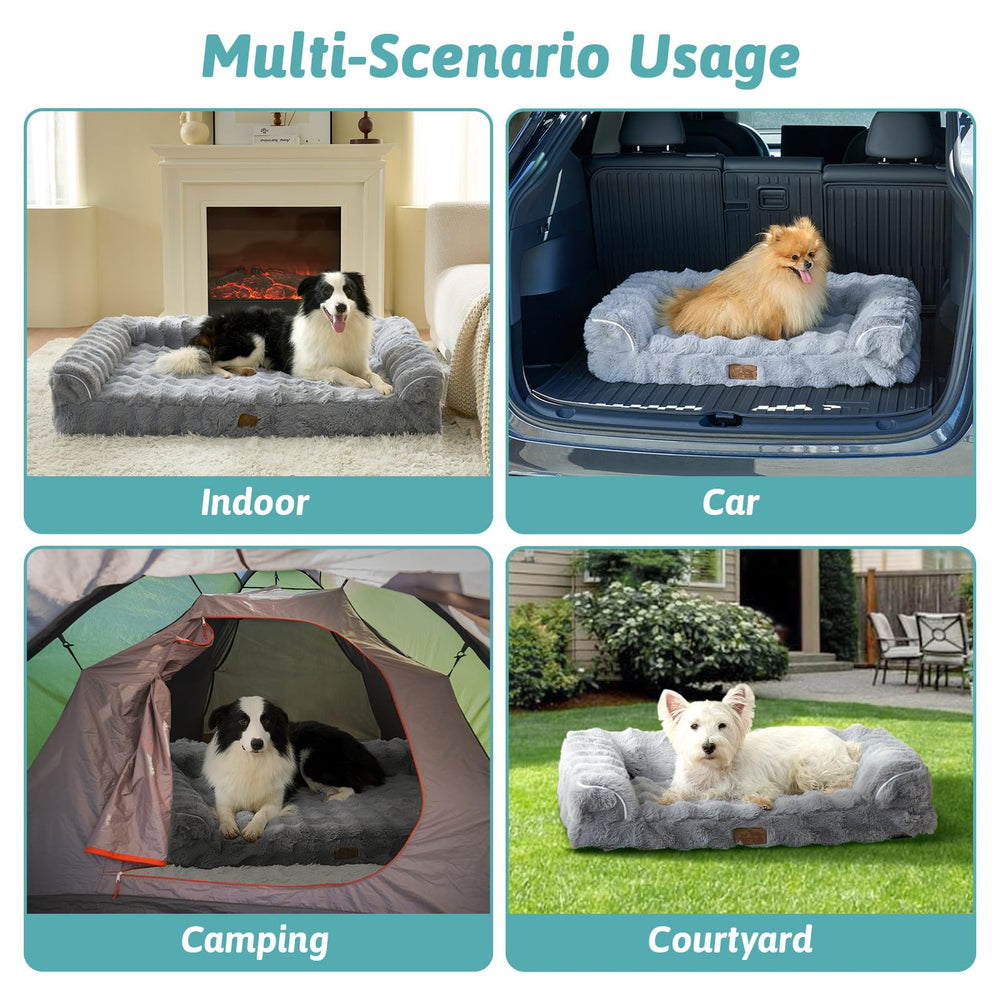 Utilisation intérieure et extérieure possible avec ce couchage COZY KISS.