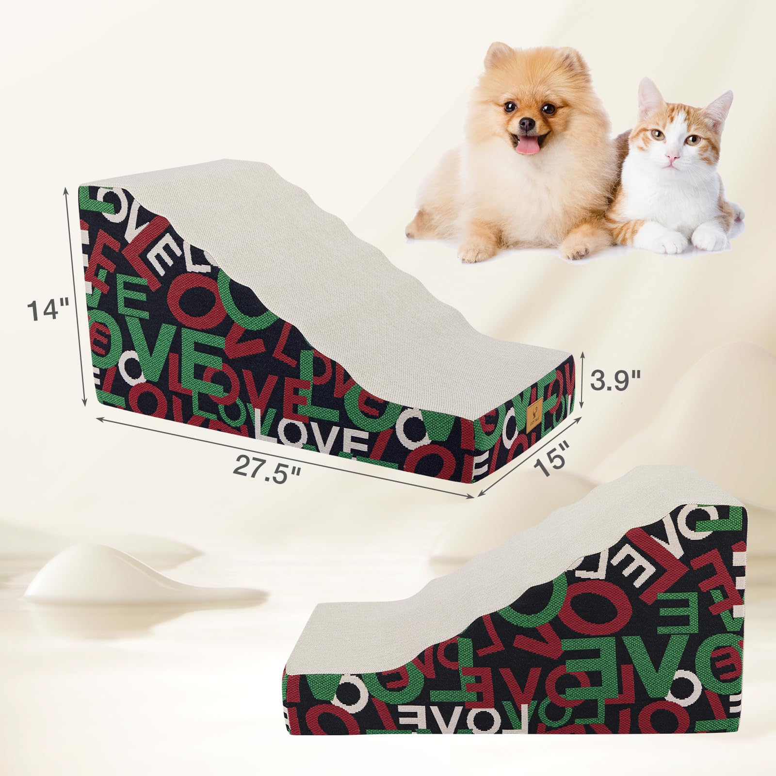 Parfait pour petits chiens et chats seniors avec besoin de soutien.